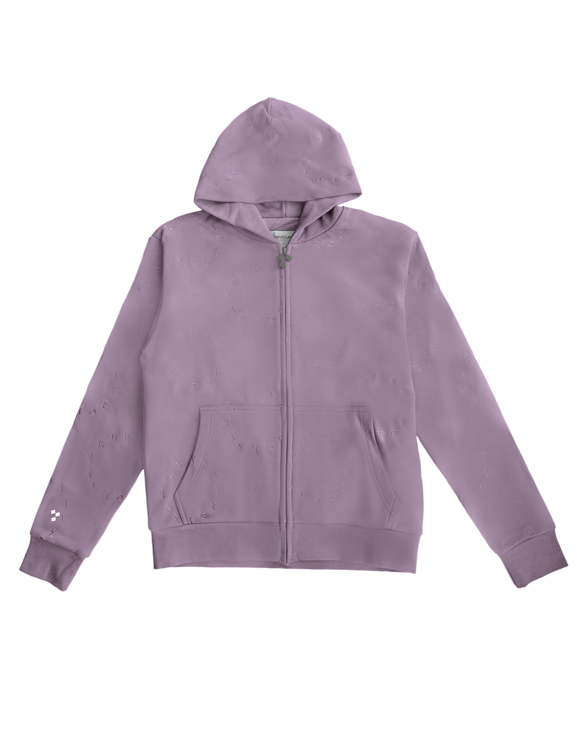 Mauve Timeless Zip-Up